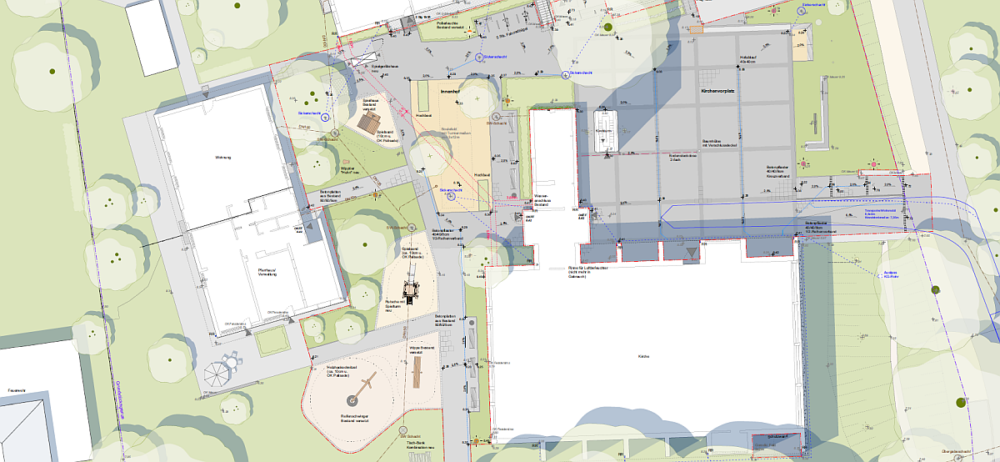 Plan zum Bewegten Kirchhof