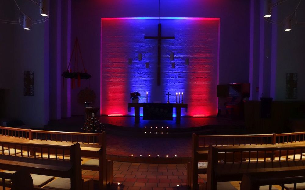 Kirchenschiff der Thomaskirche beim Plan-G-Gottesdienst